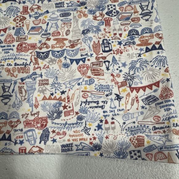 Joy Street Pocket Tee USA Red White & Blue July 4th Themed Pima Cotton Boys Sz 5 - Picture 5 of 6